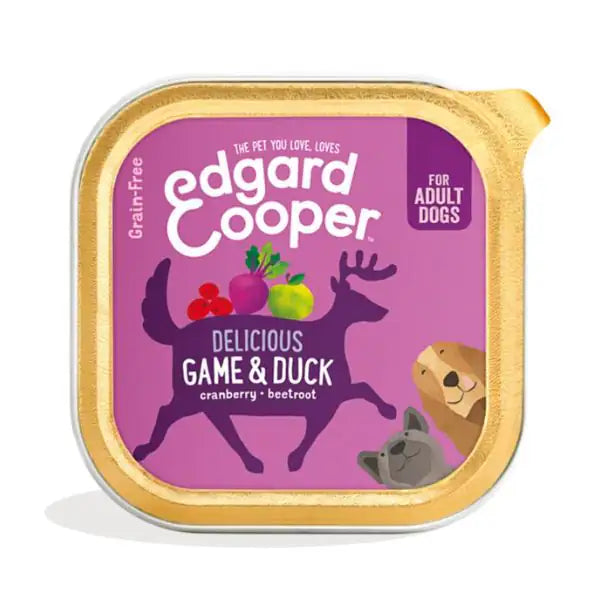 Edgard & Cooper Grain Free 150 gr  Selvaggina e anatra bauzaarit.myshopify.com