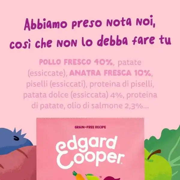 Edgard & Cooper Puppy Grain Free Anatra e Pollo   bauzaarit.myshopify.com