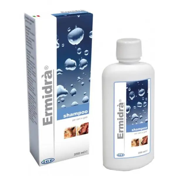 Ermidrà Shampoo idratante Anti Secchezza ICF per cani e gatti   bauzaarit.myshopify.com