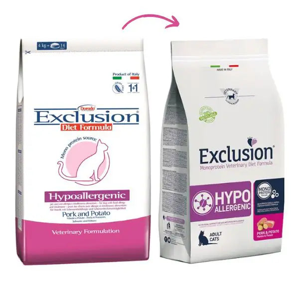Exclusion Diet Hypoallergenic Cat Maiale e Patate   bauzaarit.myshopify.com
