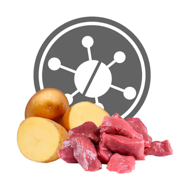 Exclusion Diet Hypoallergenic Medium/Large Breed Cervo e Patate   bauzaarit.myshopify.com