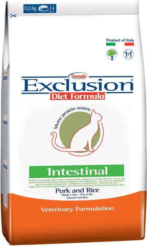 Exclusion Diet Intestinal Cat Maiale e Riso   bauzaarit.myshopify.com