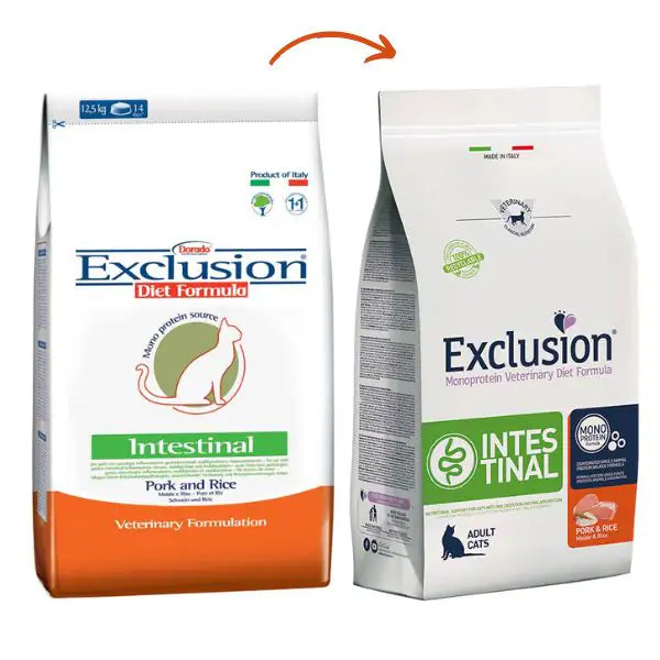 Exclusion Diet Intestinal Cat Maiale e Riso   bauzaarit.myshopify.com