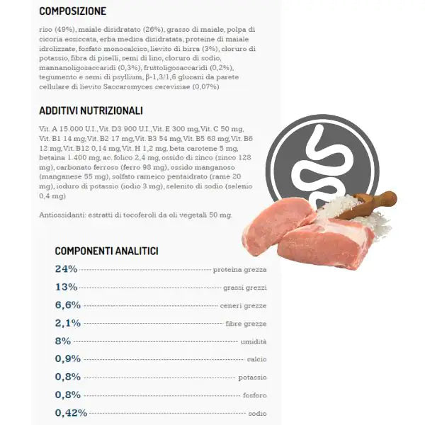 Exclusion Diet Intestinal Small Breed Maiale e Riso   bauzaarit.myshopify.com