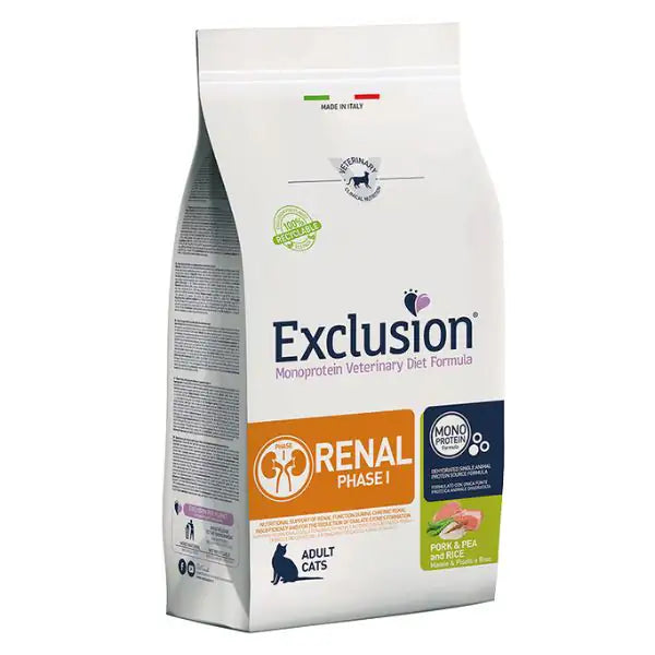 Exclusion Diet Renal Fase 1 Cat Maiale e piselli   bauzaarit.myshopify.com
