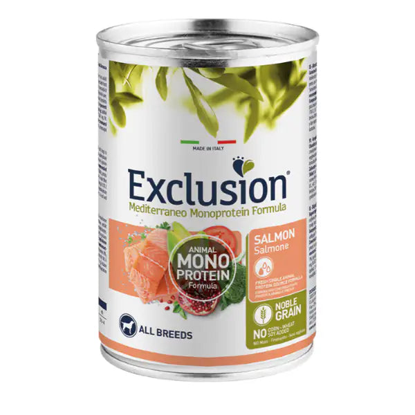Exclusion Mediterraneo Adult All Breed 400 gr  Salmone bauzaarit.myshopify.com