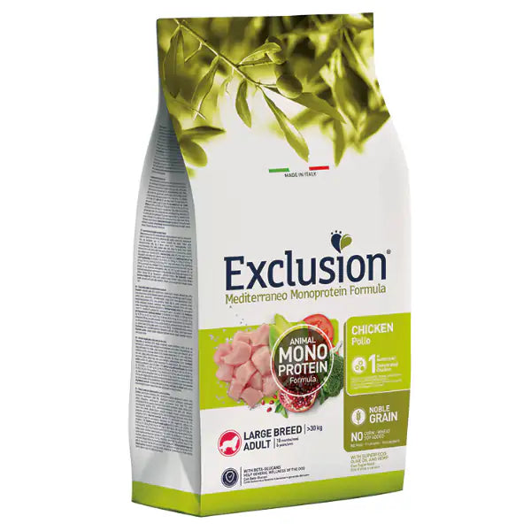 Exclusion Mediterraneo Adult Large Breed Pollo   bauzaarit.myshopify.com