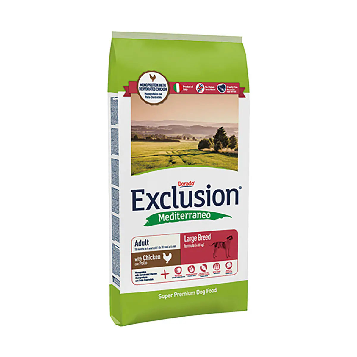 Exclusion Mediterraneo Adult Large Breed Pollo   bauzaarit.myshopify.com