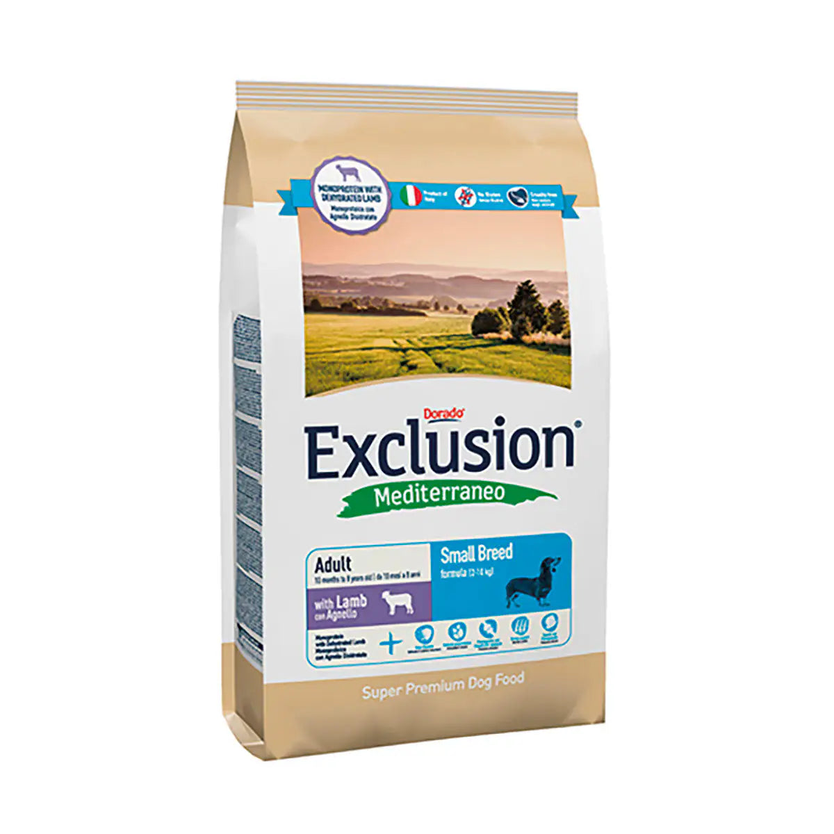 Exclusion Mediterraneo Adult Small Breed Agnello   bauzaarit.myshopify.com