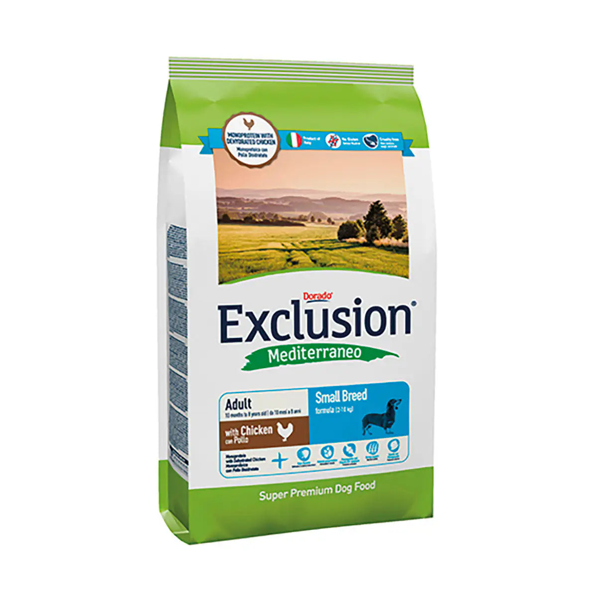 Exclusion Mediterraneo Adult Small Breed Pollo   bauzaarit.myshopify.com