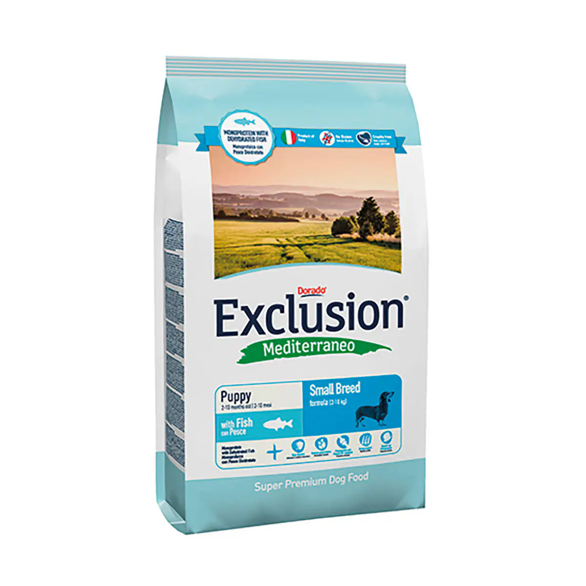 Exclusion Mediterraneo Puppy Small Breed Tonno   bauzaarit.myshopify.com