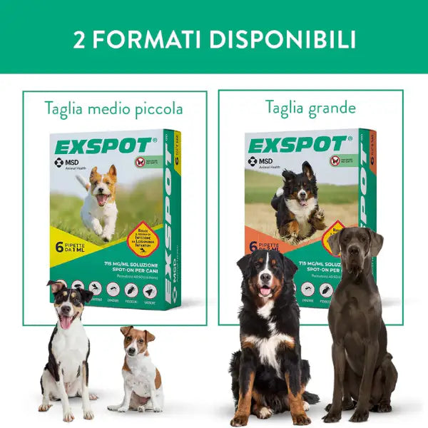 Exspot Spot-On antiparassitario per Cani   Bauzaar.it