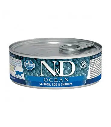 Farmina N&D Ocean Feline Umido 70 gr   bauzaarit.myshopify.com