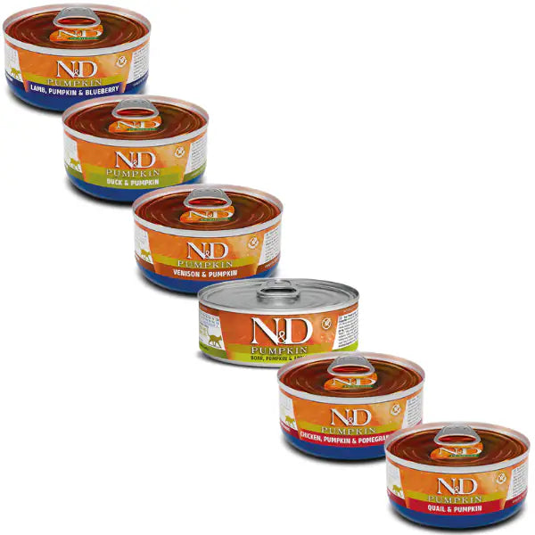 Farmina N&D Pumpkin Feline Umido 70 gr   bauzaarit.myshopify.com