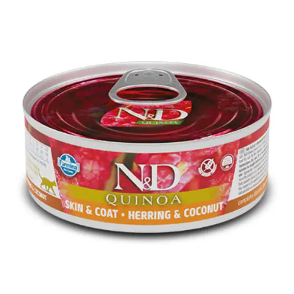 Farmina N&D Quinoa Feline Umido 80 gr   bauzaarit.myshopify.com