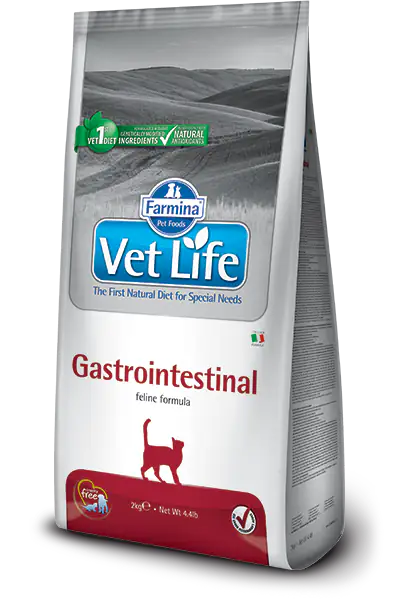 Farmina Vet Life Feline Gastro Intestinal  2 kg bauzaarit.myshopify.com