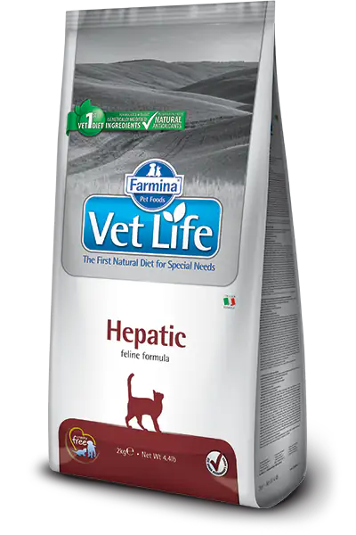 Farmina Vet Life Feline Hepatic  2 kg bauzaarit.myshopify.com