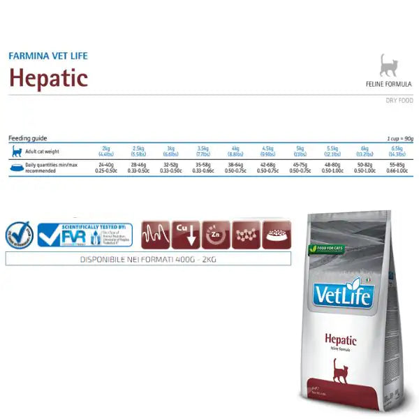 Farmina Vet Life Feline Hepatic   bauzaarit.myshopify.com