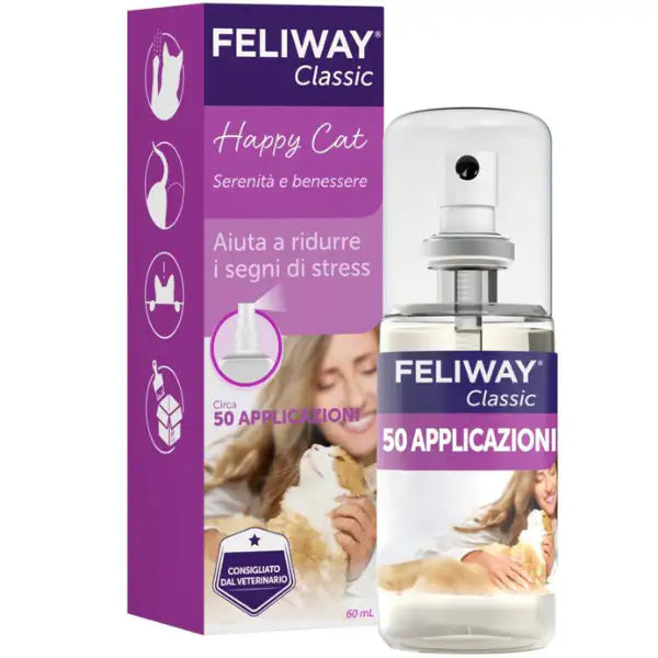 Feliway Classic Rilassamento per stress e ansia Spray ambiente domestico per gatti   Bauzaar.it