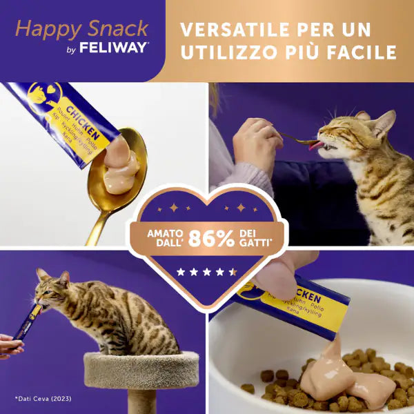 Feliway Happy Snack per gatti in crema 90 gr   bauzaarit.myshopify.com