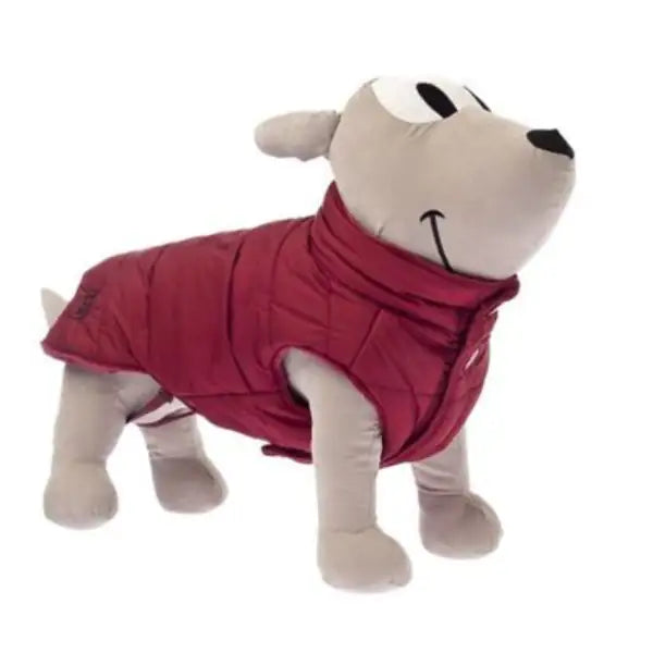 Ferribiella Levante piumino per cani  Rosso - 30 cm bauzaarit.myshopify.com