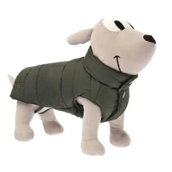 Ferribiella Levante piumino per cani  Verde - 65 cm bauzaarit.myshopify.com