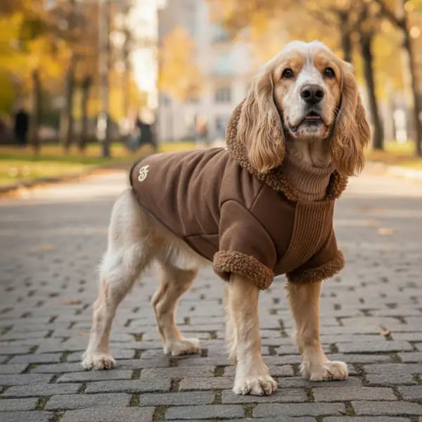 Ferribiella Montone Poesia cappotto per cani   bauzaarit.myshopify.com
