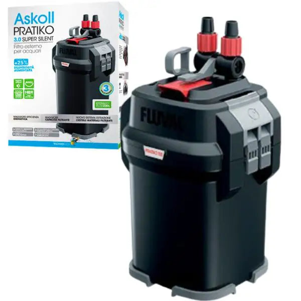 Filtro esterno per Acquari Pratiko 3.0 Super Silent Askoll  Pratiko 100 bauzaarit.myshopify.com