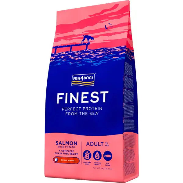 Fish4Dogs Finest Salmone Adult Small   bauzaarit.myshopify.com