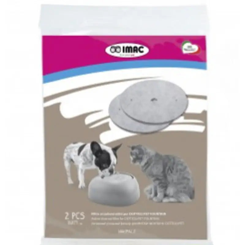 Fontanella automatica Pet Fountain Imac  Confezione da 2 filtri bauzaarit.myshopify.com