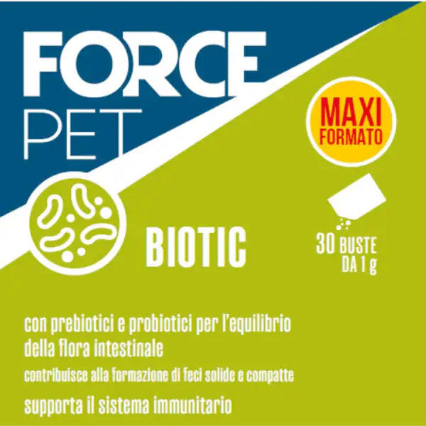 Forcepet Biotic integratore per la flora intestinale   Bauzaar.it