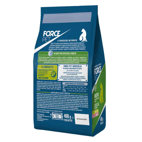 Forcepet Cat Adult Sterilised Digestive supporto flora intestinale Maiale   Bauzaar.it
