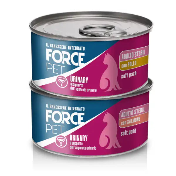 Forcepet Cat Adult Sterilised Urinary supporto urinario Soft patè 85 gr   Bauzaar.it