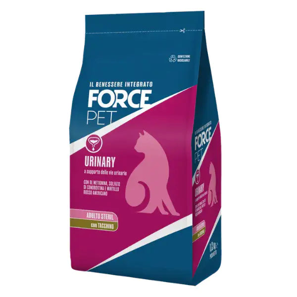 Forcepet Cat Adult Sterilised Urinary supporto urinario Tacchino   Bauzaar.it