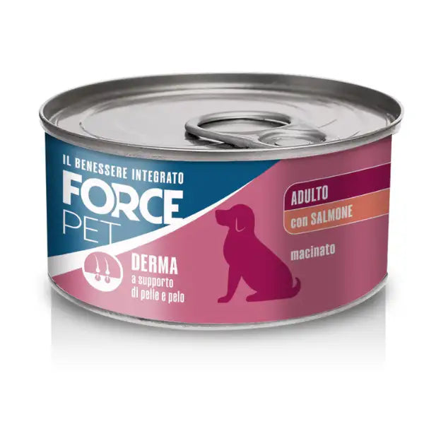 Forcepet Dog Adult Derma supporto di pelle e pelo Macinato 150 gr   Bauzaar.it
