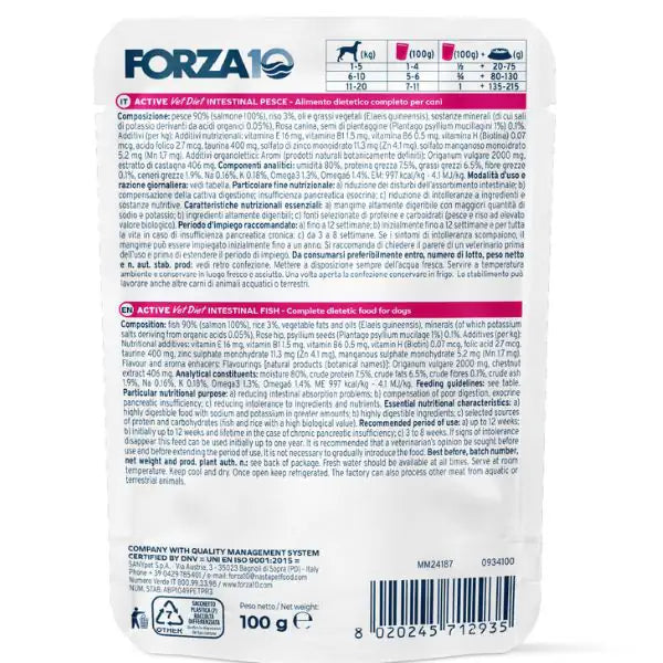 Forza10 Activ Cane Intestinal 100 gr   bauzaarit.myshopify.com