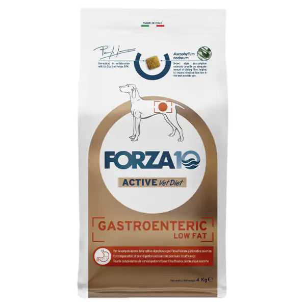 Forza10 Active Cane Gastroenteric Low Fat  4 kg bauzaarit.myshopify.com