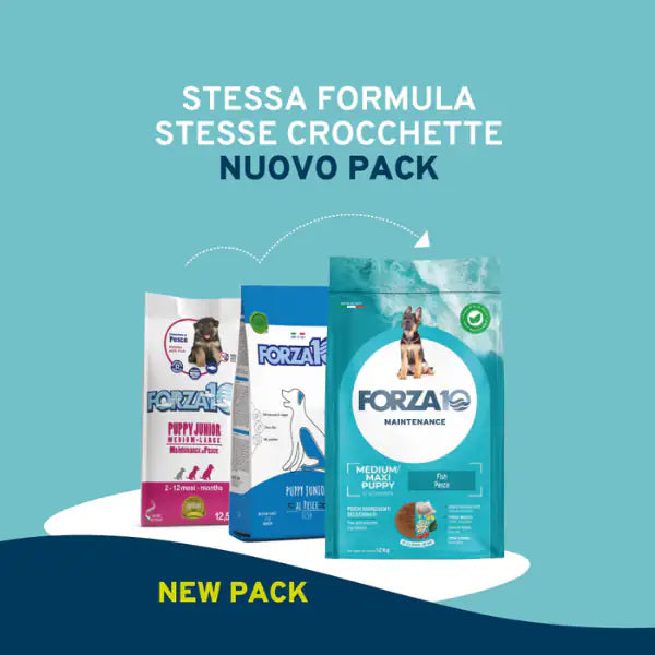 Forza10 Maintenance Puppy Junior Medium/Large al Pesce   bauzaarit.myshopify.com