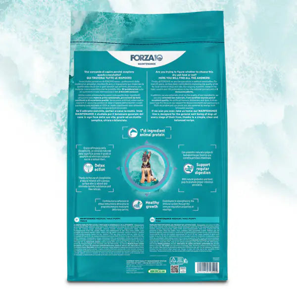 Forza10 Maintenance Puppy Junior Medium/Large al Pesce   bauzaarit.myshopify.com
