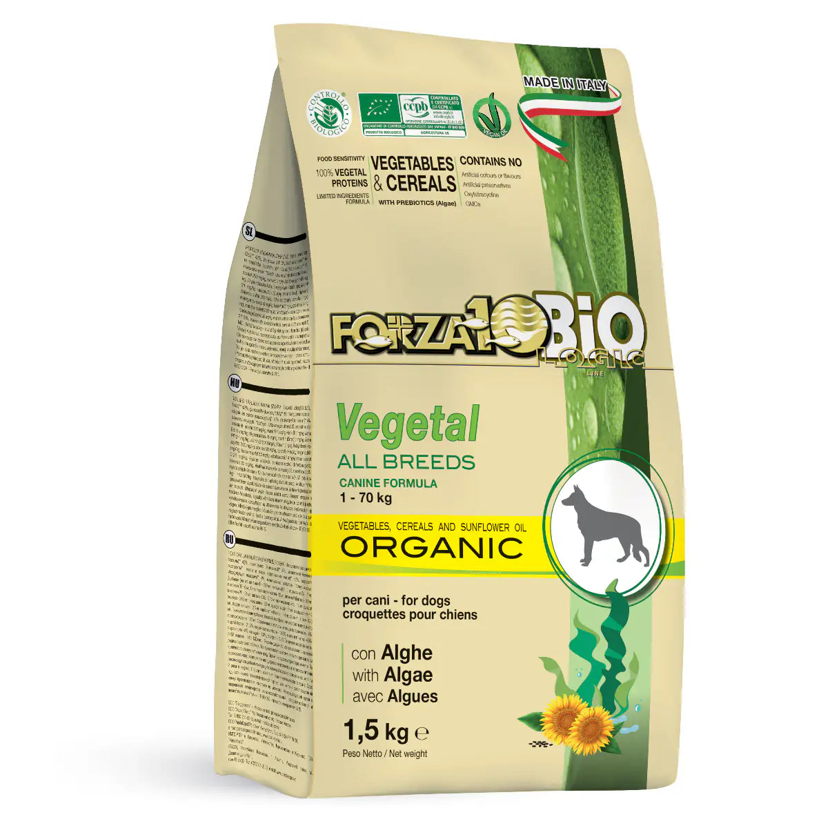 Forza10 MonoDiet All Breed Adult Hypoallergenic Vegetale Bio   bauzaarit.myshopify.com