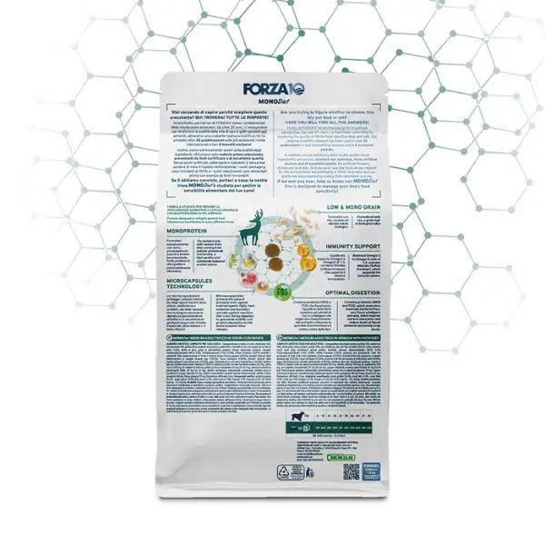 Forza10 MonoDiet Medium Adult Low Grain Hypoallergenic Cervo con patate   bauzaarit.myshopify.com