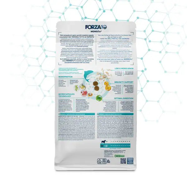 Forza10 MonoDiet Medium Adult Low Grain Hypoallergenic Pesce   bauzaarit.myshopify.com