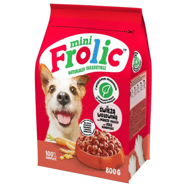 Frolic Complete Dog Mini con Manzo, Carote e cereali   bauzaarit.myshopify.com