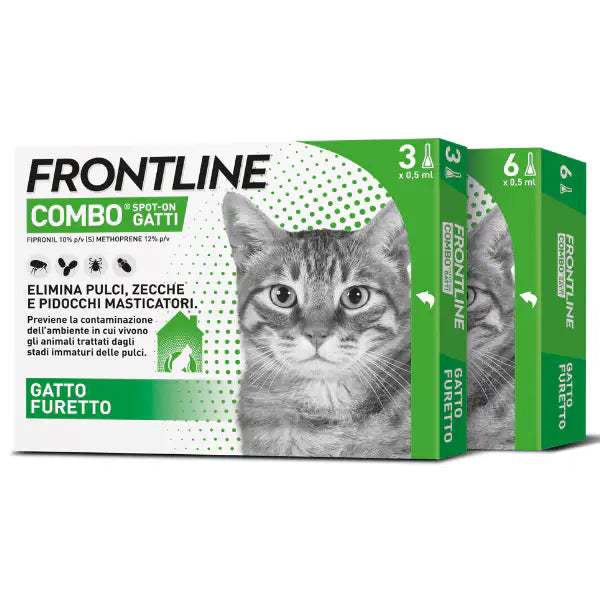 Frontline Combo Spot-On antiparassitario per gatti   Bauzaar.it