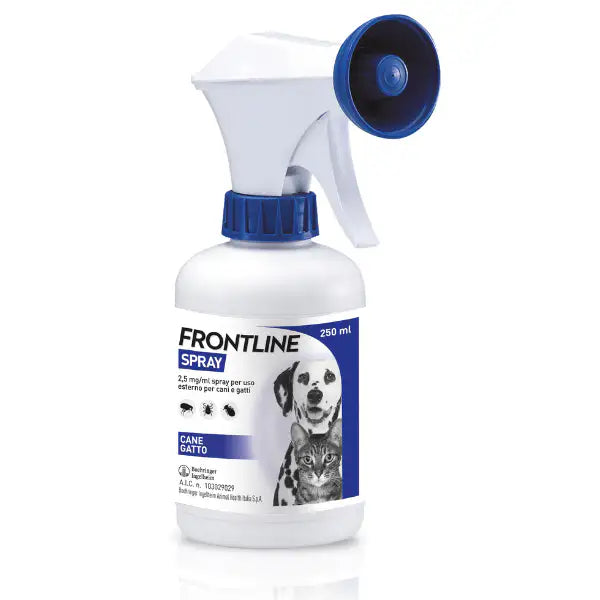 Frontline Spray antiparassitario Protezione cane e gatto  250 ml Bauzaar.it