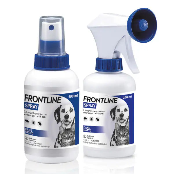 Frontline Spray antiparassitario Protezione cane e gatto   Bauzaar.it