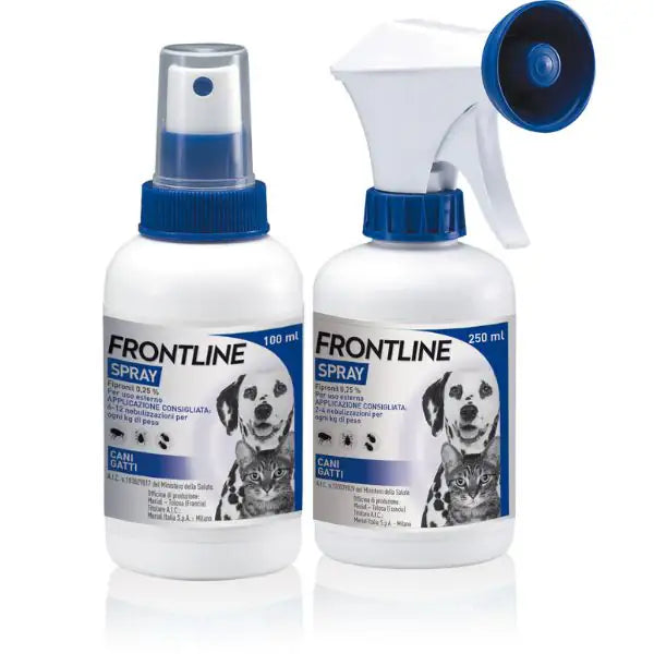 Frontline Spray antiparassitario Protezione cane e gatto   bauzaarit.myshopify.com