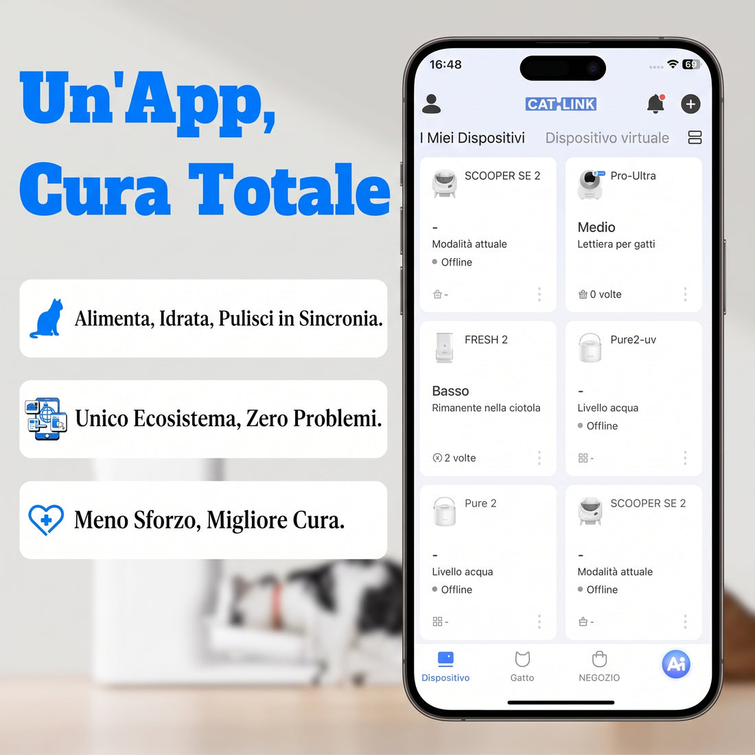 Monitoraggio da dispositivo