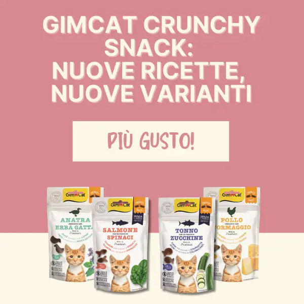GimCat Crunchy Snack per gatti Grain Free 50 gr   bauzaarit.myshopify.com