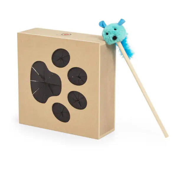 Gioco di abilità per gatti cattura il topo in robusto legno CanadianCat   bauzaarit.myshopify.com